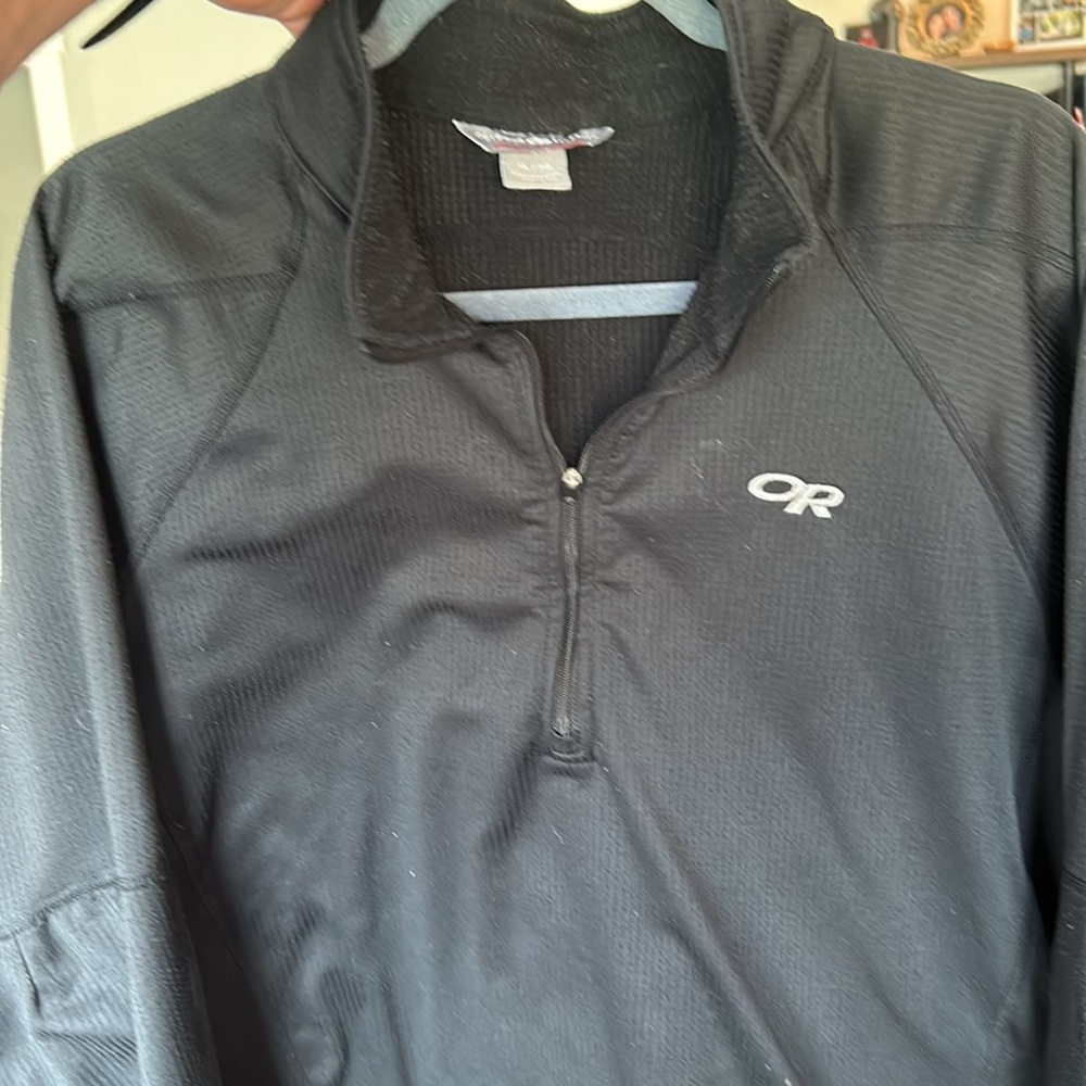 Outdoor Research Mens LS 1/4 Zip Thermal Base Layer Size XL